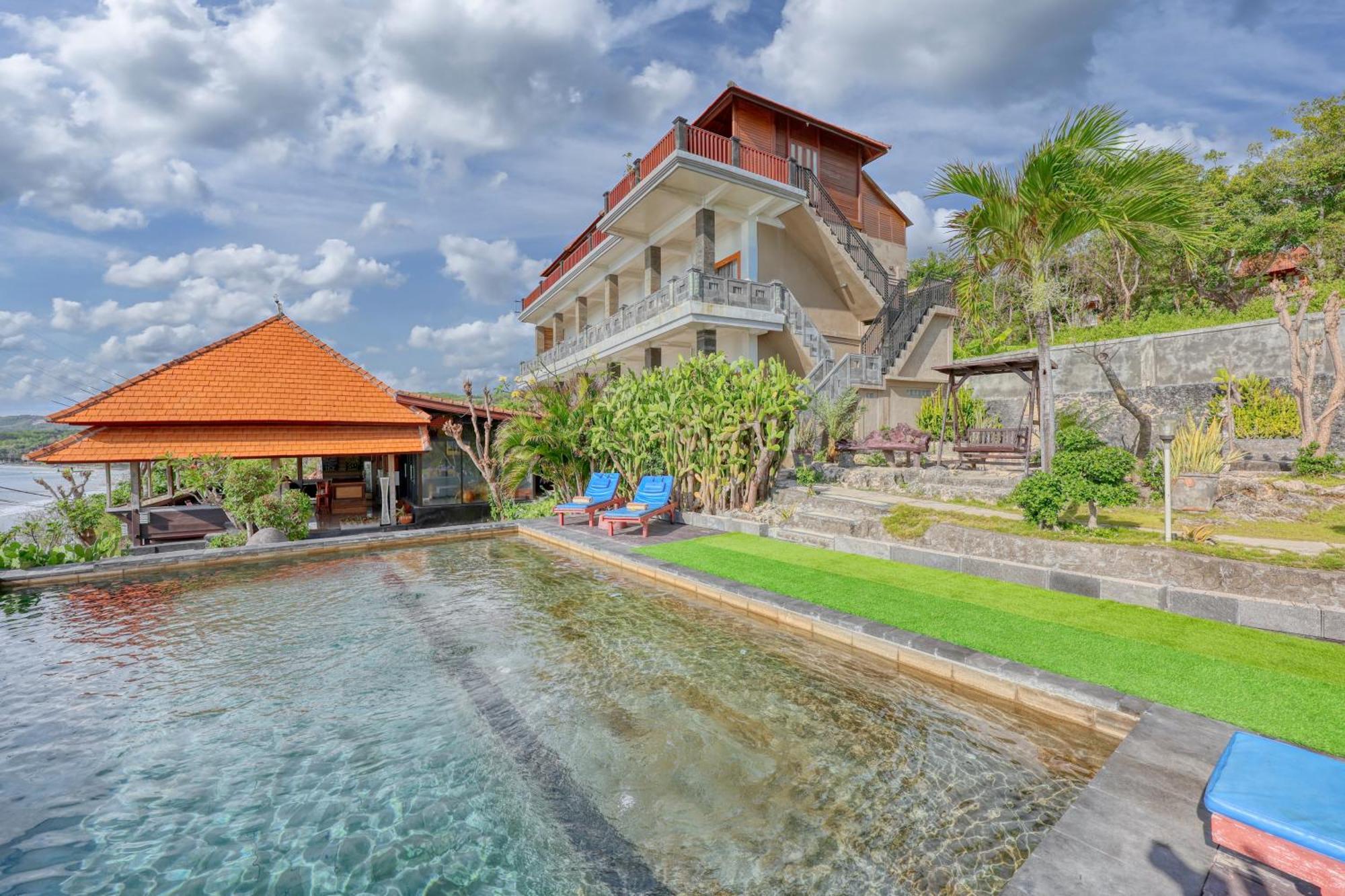Manta Cottage Seaview Plus Batununggul Esterno foto